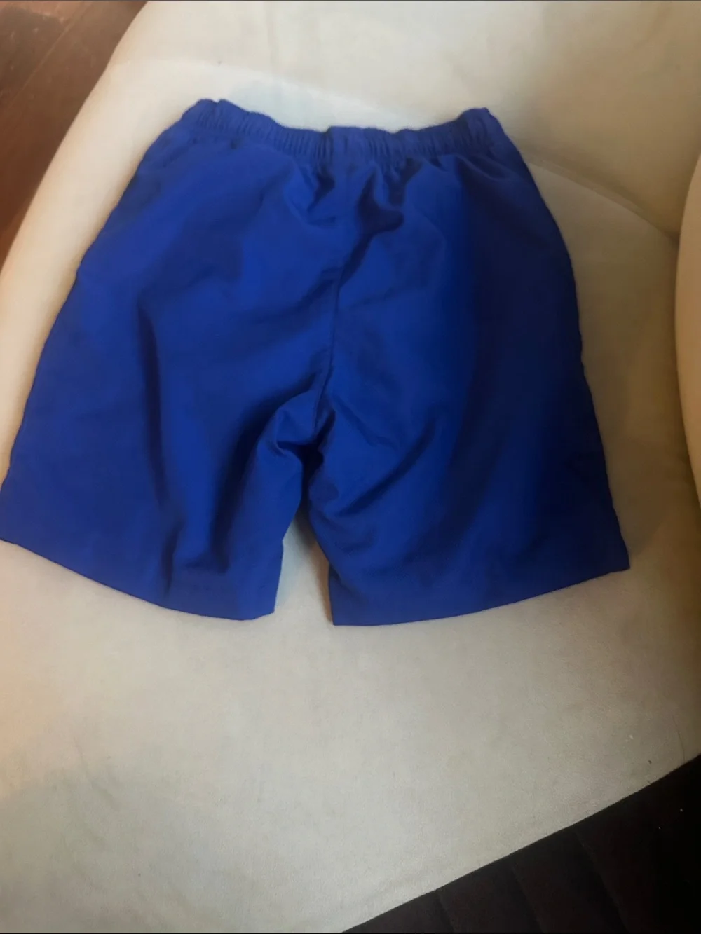 Lacoste Royal Blue Athletic Shorts with Logo
